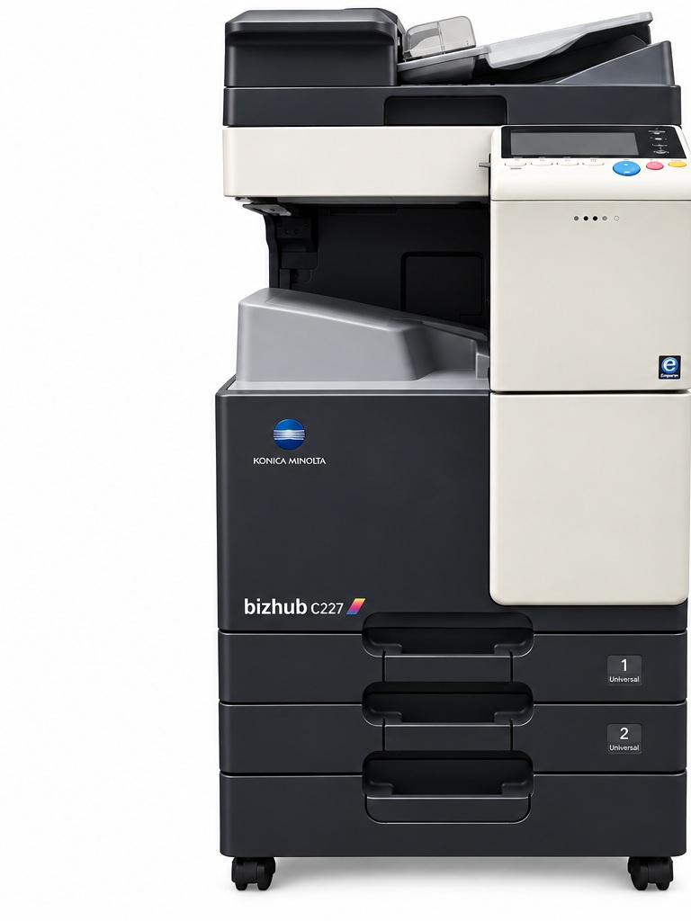 Konica Minolta bizhub C227 — προσωρινό ιδιόκτητο φωτογραφικό υλικό