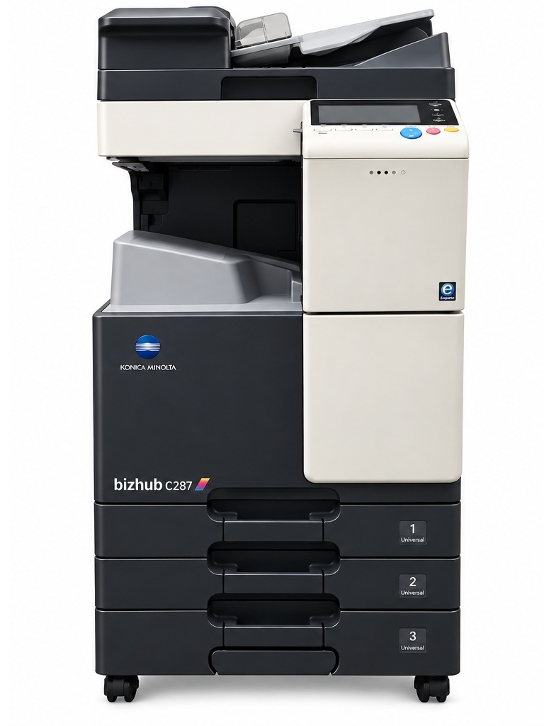 Konica Minolta bizhub C287 — προσωρινό ιδιόκτητο φωτογραφικό υλικό