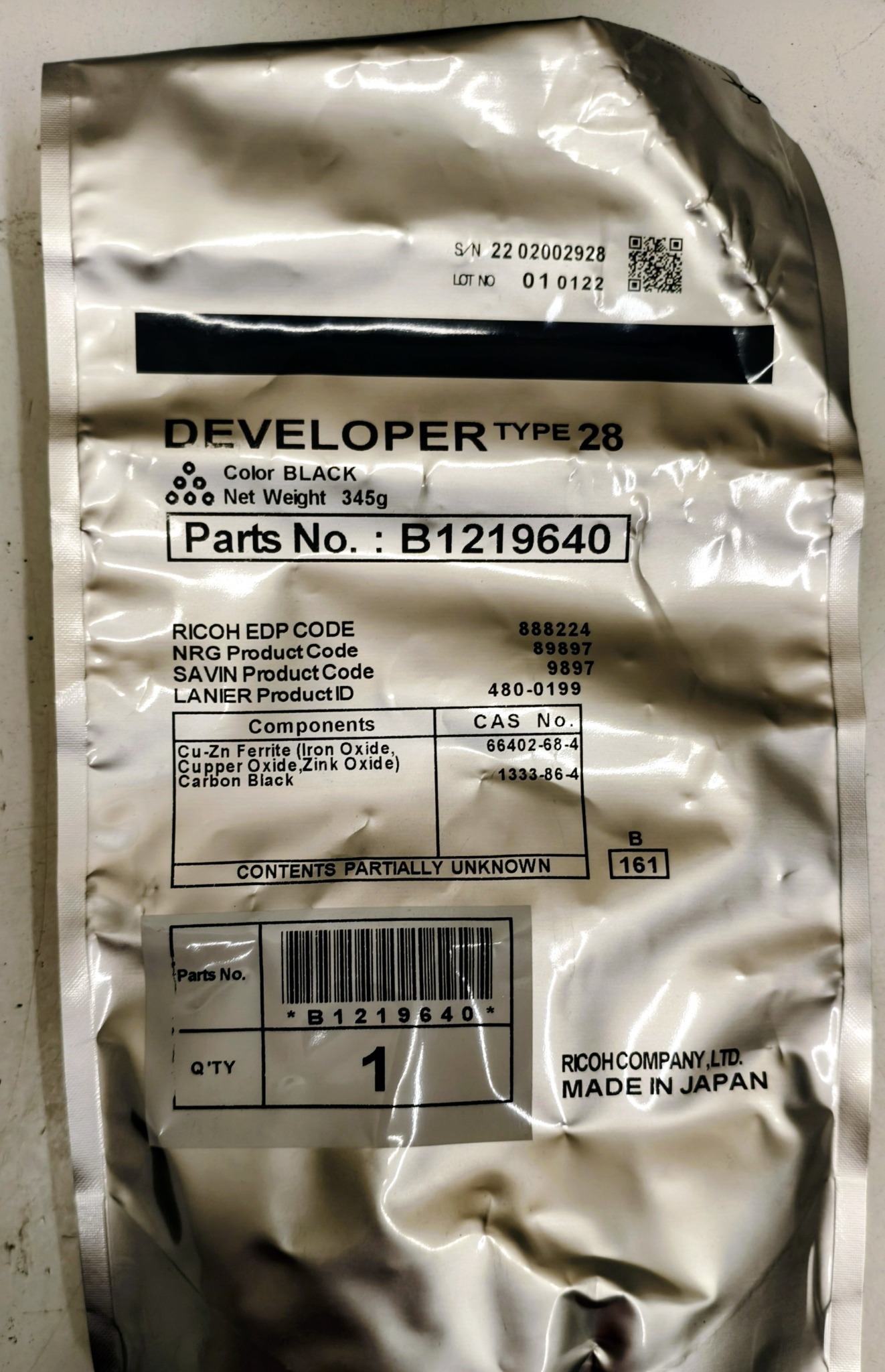 Developer Type 28
